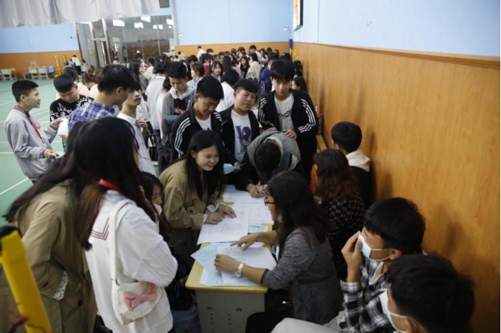 衡陽幼高專耒陽學院舉辦2021年頂崗實習學生校園雙選會